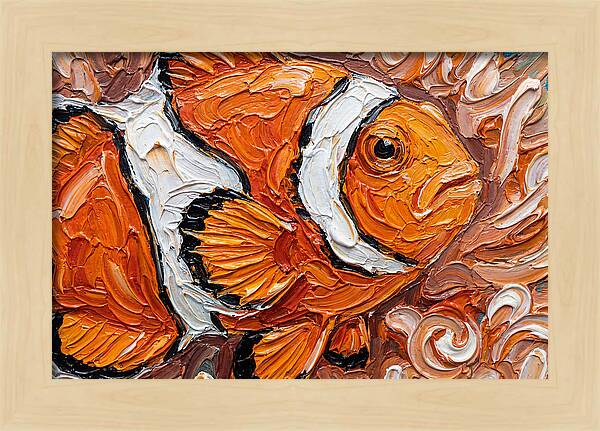 Clownfish In Vibrant Colors
