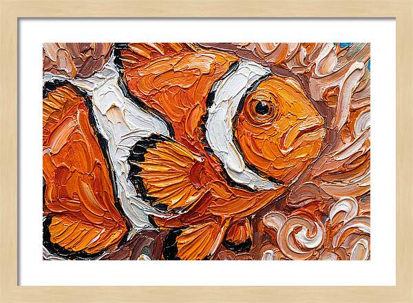 Clownfish In Vibrant Colors