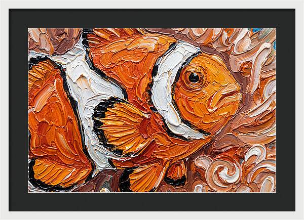 Clownfish In Vibrant Colors