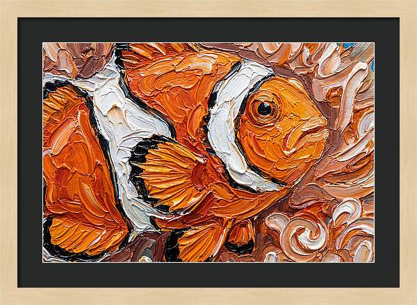 Clownfish In Vibrant Colors