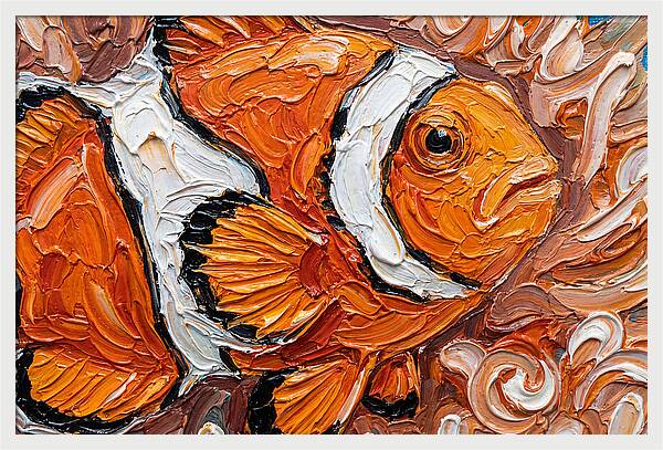 Clownfish In Vibrant Colors