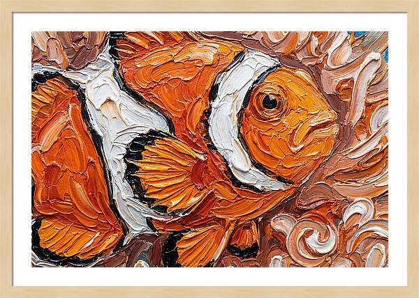 Clownfish In Vibrant Colors