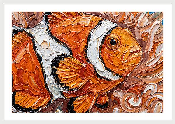 Clownfish In Vibrant Colors
