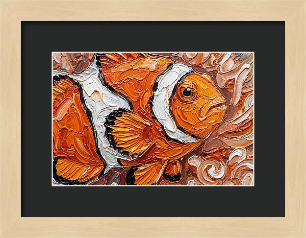 Clownfish In Vibrant Colors