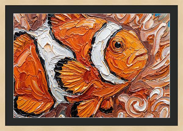 Clownfish In Vibrant Colors