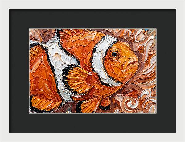 Clownfish In Vibrant Colors