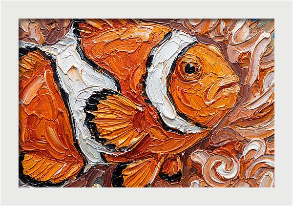Clownfish In Vibrant Colors