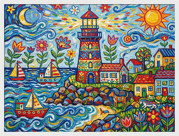 Coastal Beacon Serenity
