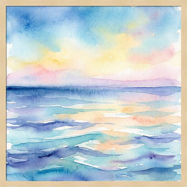 Coastal Calm Reflections