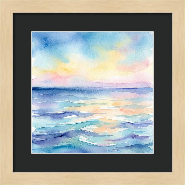 Coastal Calm Reflections