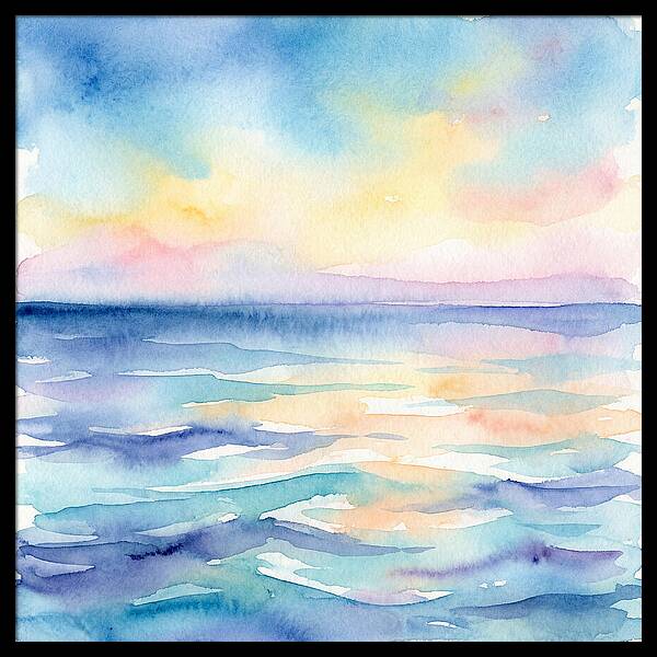 Coastal Calm Reflections