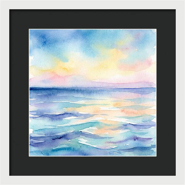 Coastal Calm Reflections