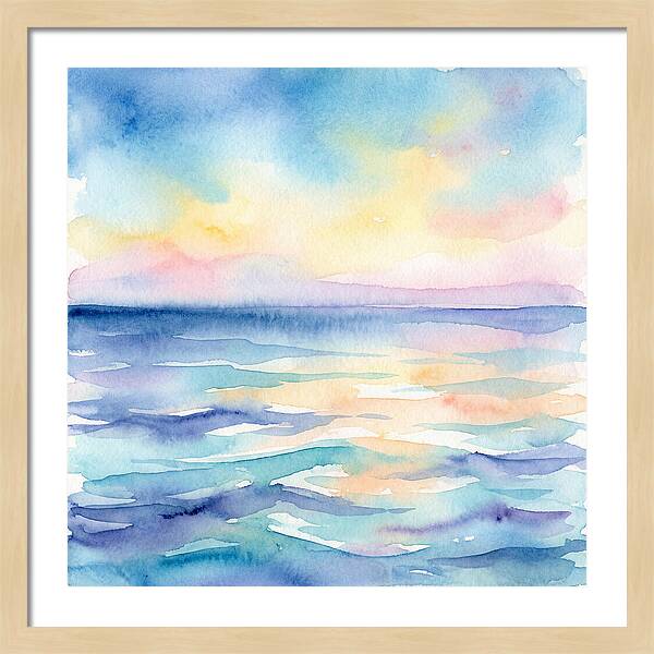 Coastal Calm Reflections