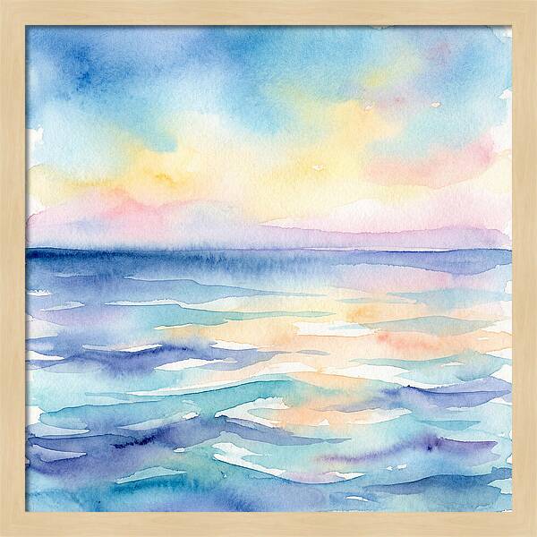 Coastal Calm Reflections