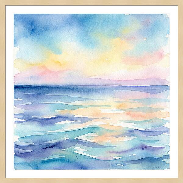 Coastal Calm Reflections