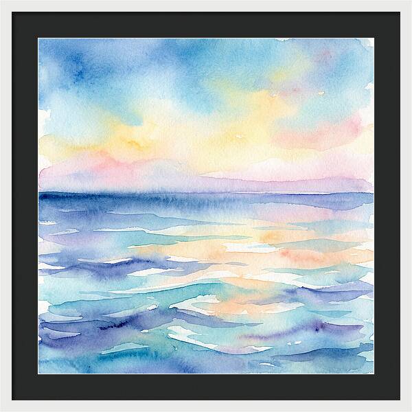 Coastal Calm Reflections