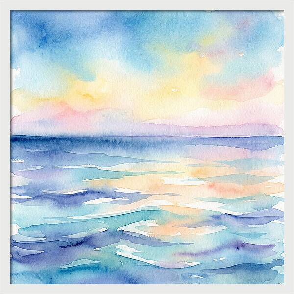 Coastal Calm Reflections