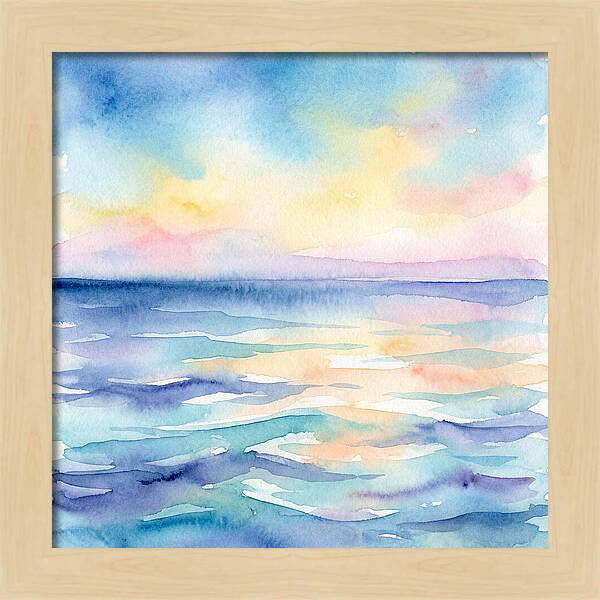 Coastal Calm Reflections