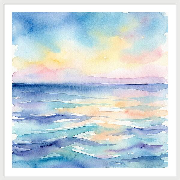 Coastal Calm Reflections