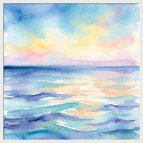 Coastal Calm Reflections