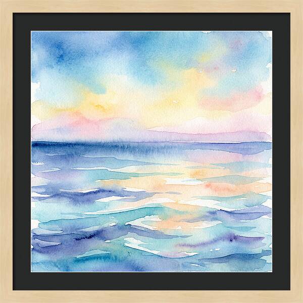 Coastal Calm Reflections