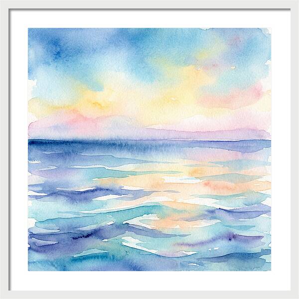 Coastal Calm Reflections