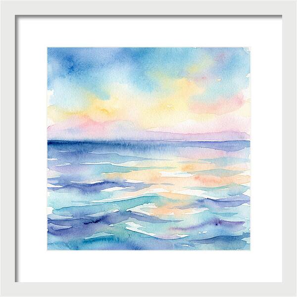 Coastal Calm Reflections