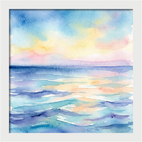 Coastal Calm Reflections