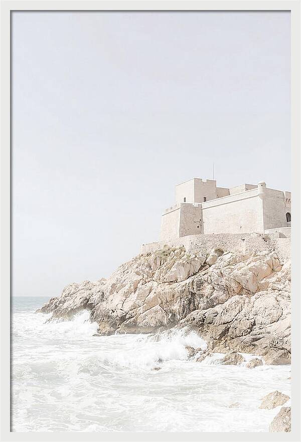 Coastal Castle Above The Waves