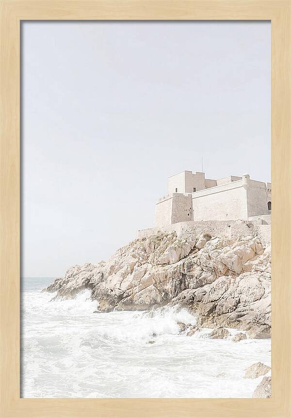 Coastal Castle Above The Waves