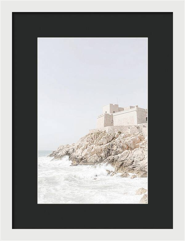 Coastal Castle Above The Waves