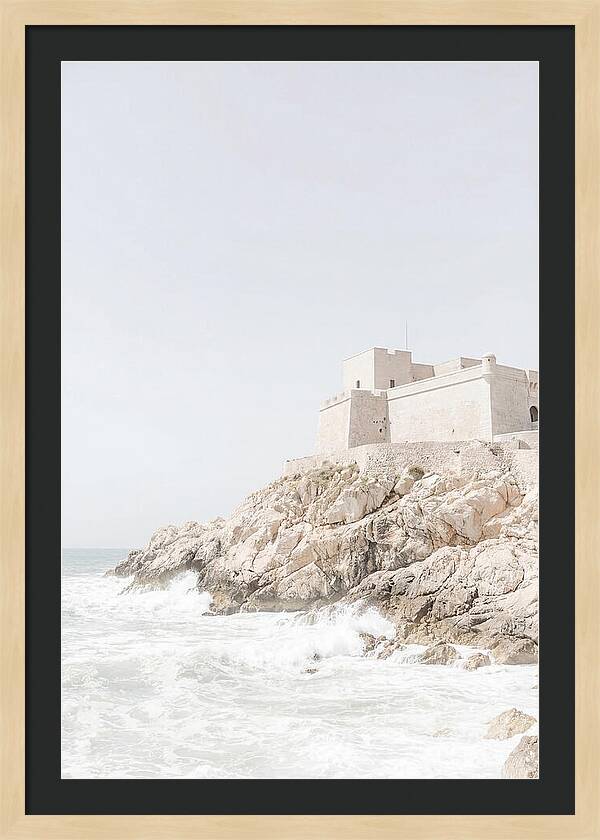 Coastal Castle Above The Waves