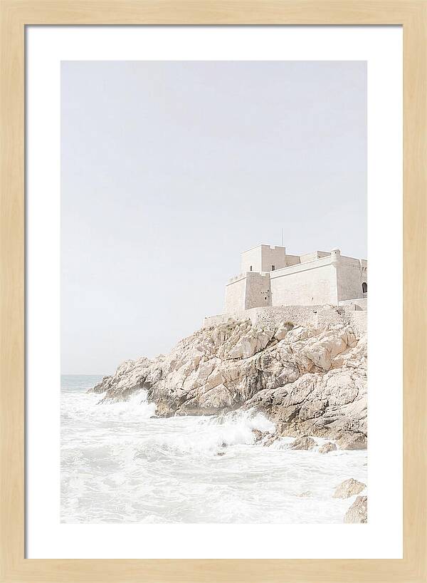 Coastal Castle Above The Waves