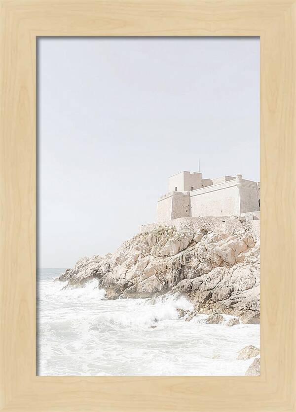 Coastal Castle Above The Waves