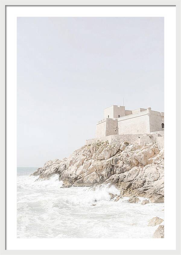 Coastal Castle Above The Waves