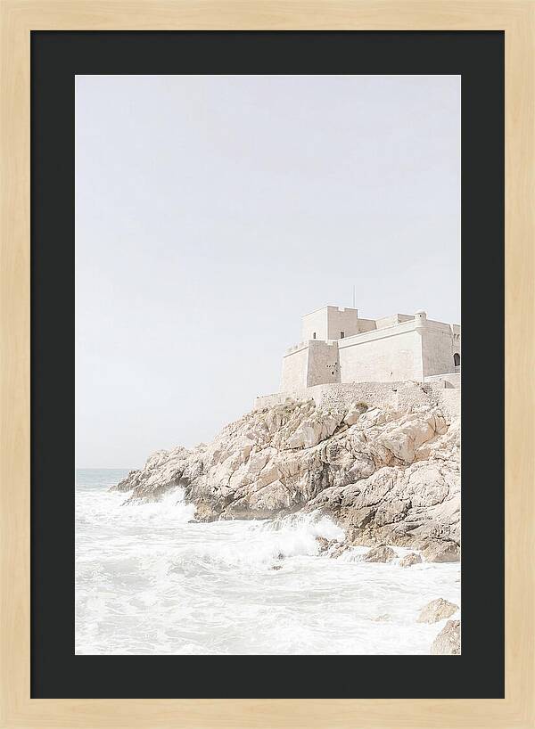 Coastal Castle Above The Waves