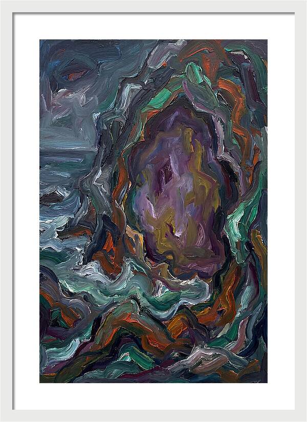 Coastal Cave Reflections