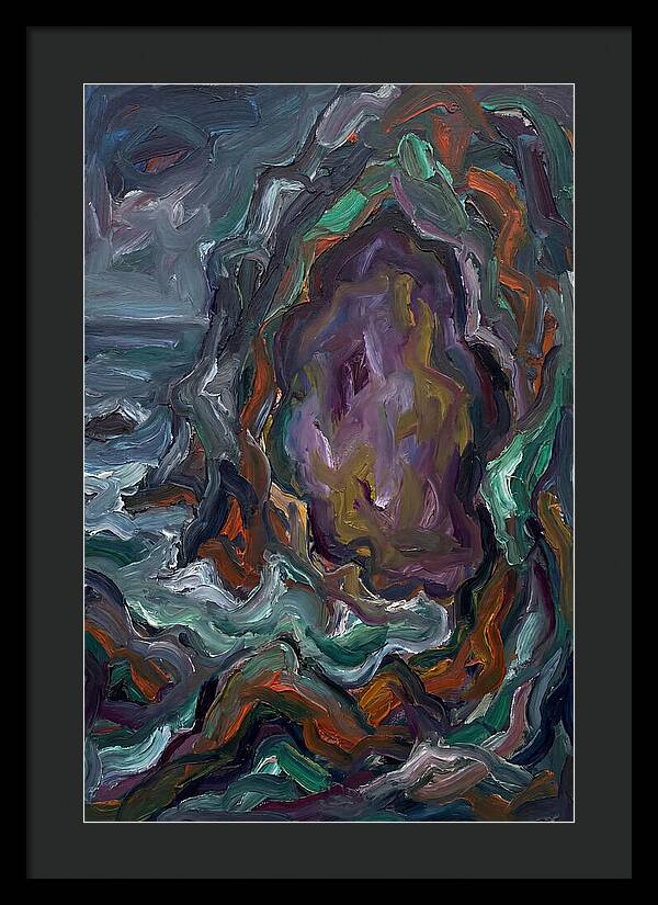 Coastal Cave Reflections