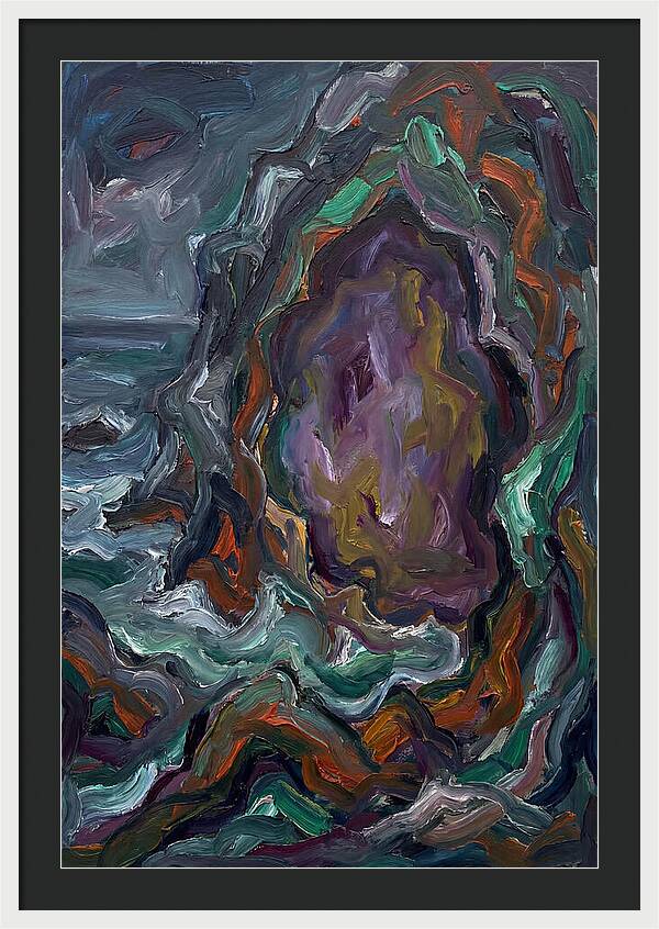 Coastal Cave Reflections