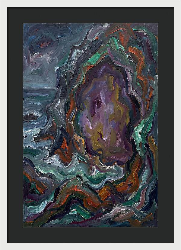 Coastal Cave Reflections