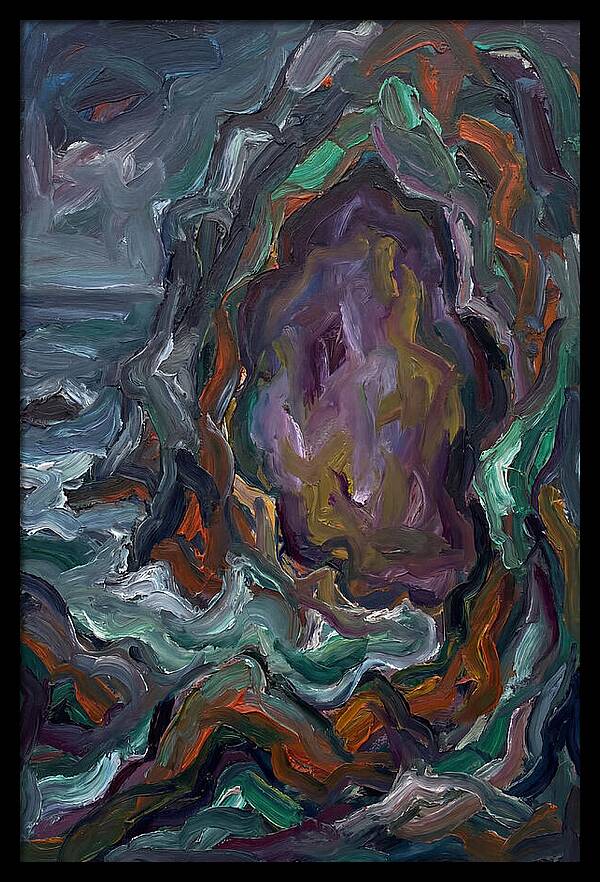 Coastal Cave Reflections