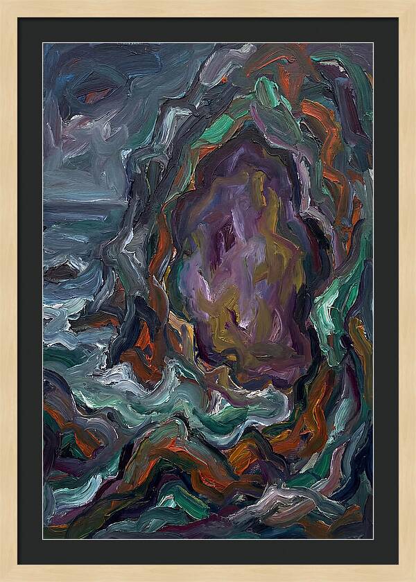 Coastal Cave Reflections