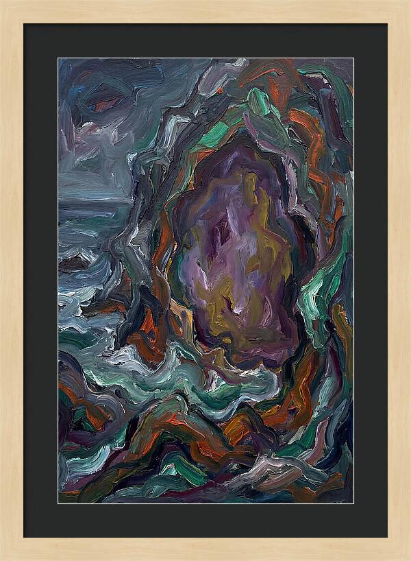 Coastal Cave Reflections