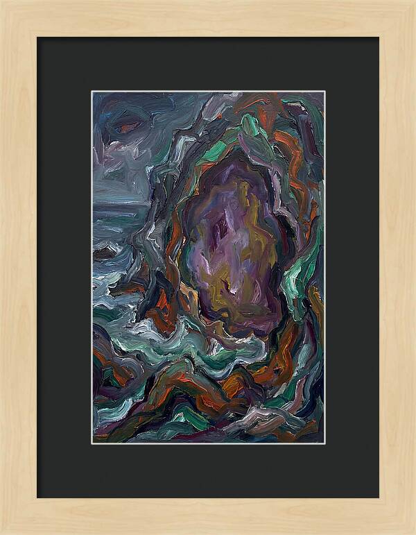 Coastal Cave Reflections