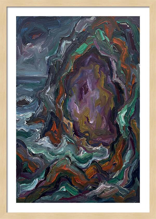 Coastal Cave Reflections