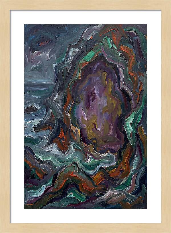 Coastal Cave Reflections