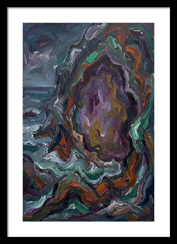 Coastal Cave Reflections