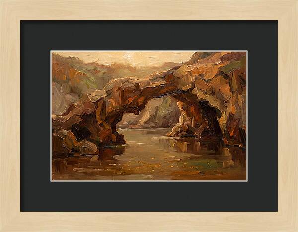 Coastal Cave Reflections