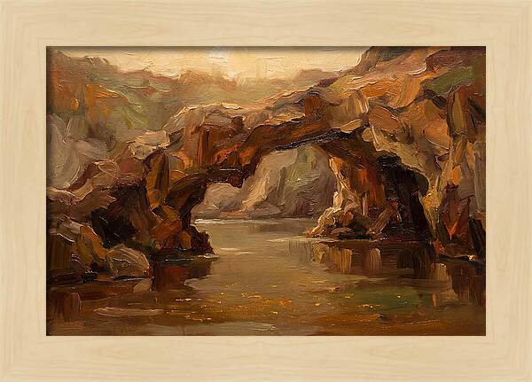 Coastal Cave Reflections
