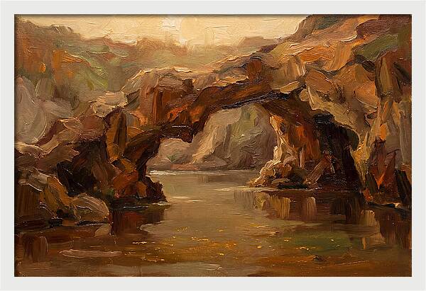 Coastal Cave Reflections